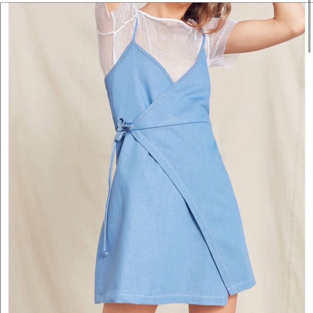 Urban Renewal Denim Tie Dress